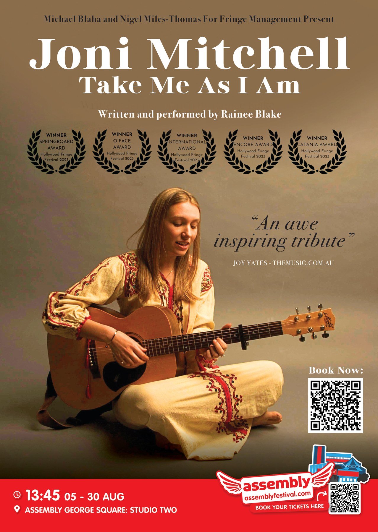 Joni Mitchell Take Me As I Am A3 Poster Pack Wrap (10-Pack) – @100pc – 3mm Bleed – Template(1)_web